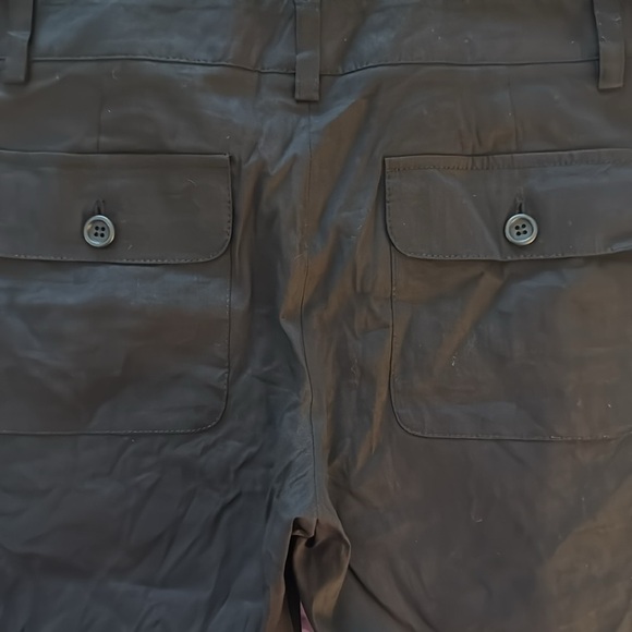 Theory Piko Linen Blend Dressy Utility Cargo Pant Size 4 - Picture 3 of 11